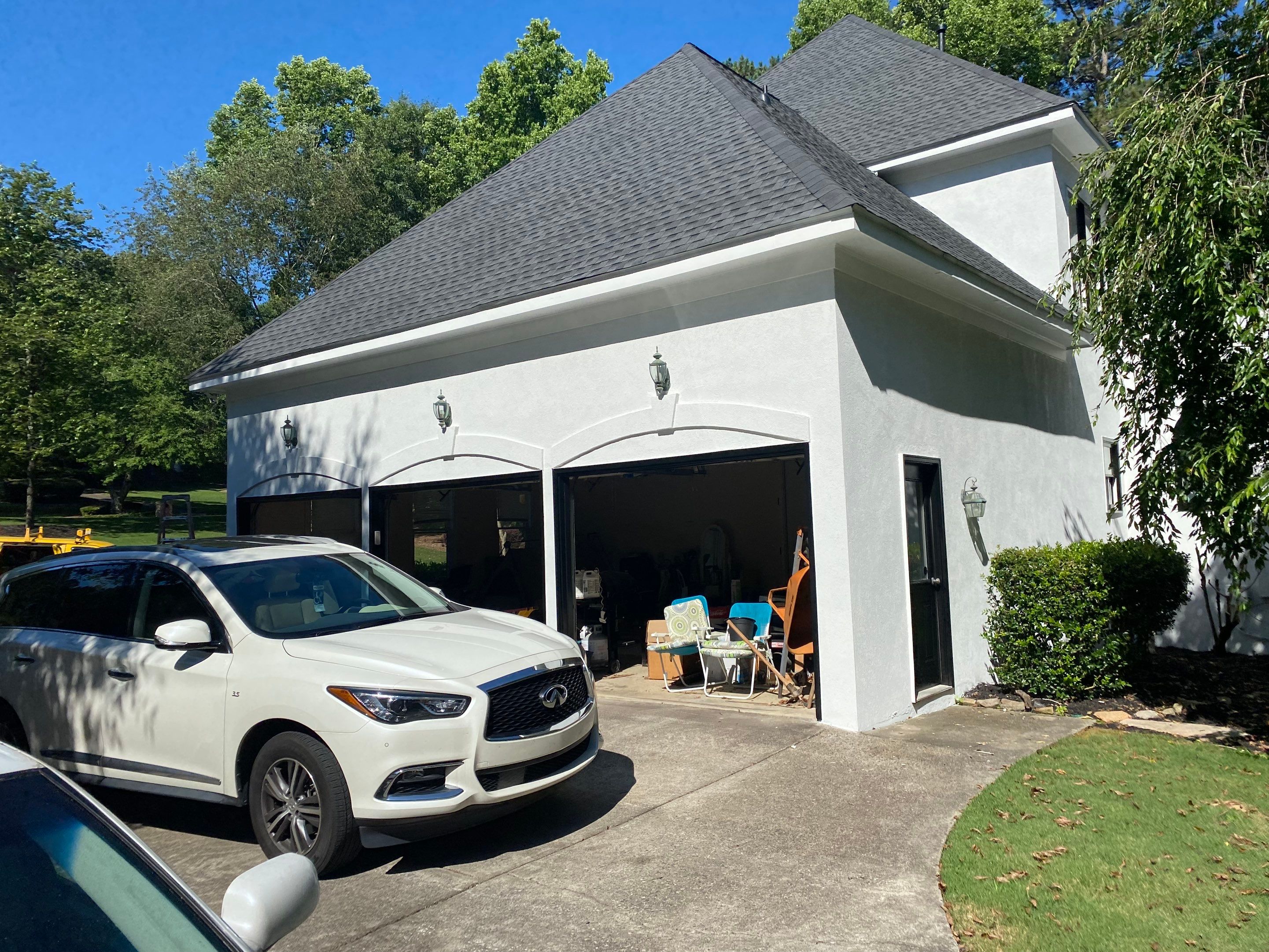 Full Exterior Stucco Painting and Trim Refresh in Alpharetta by Swift Home Renovations