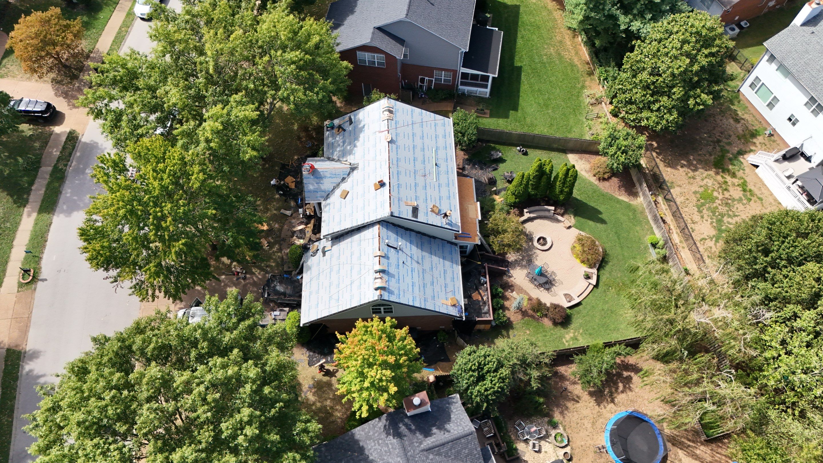 Charcoal Black Re-Roof by Royal House LLC