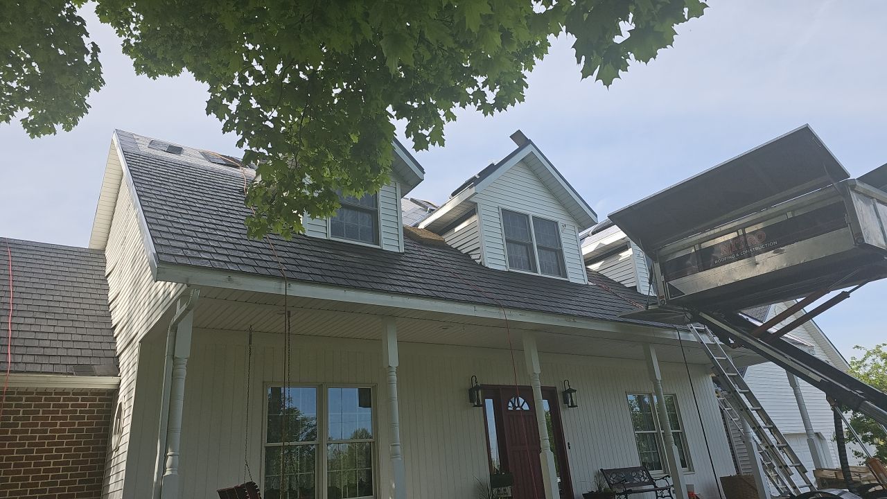 Residential Roofing Installation using Euro Shield Beaumount Shake Black by Nitro Roofing and Construction
