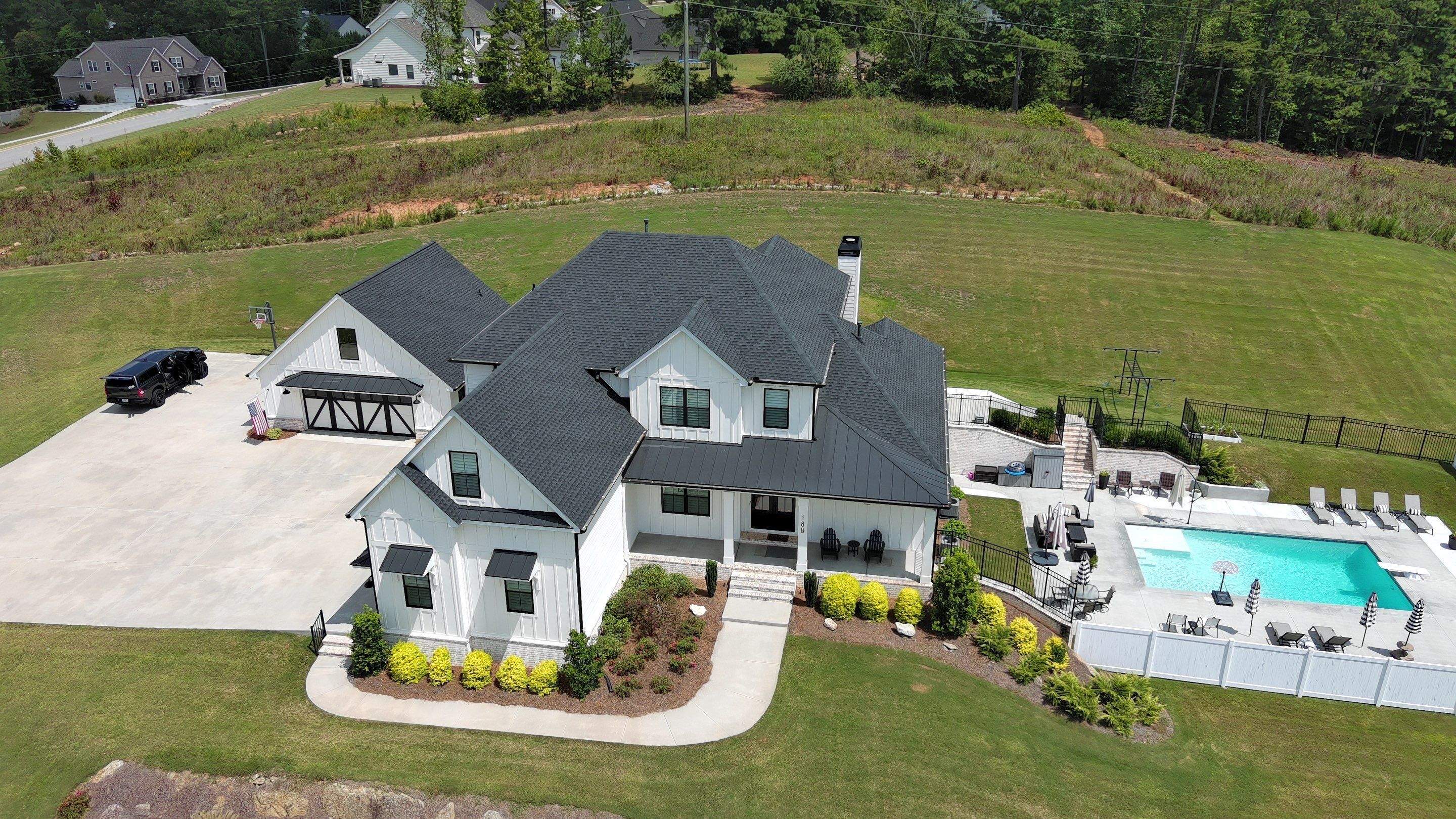 New roof installation and shingle colors by Rhino Restoration