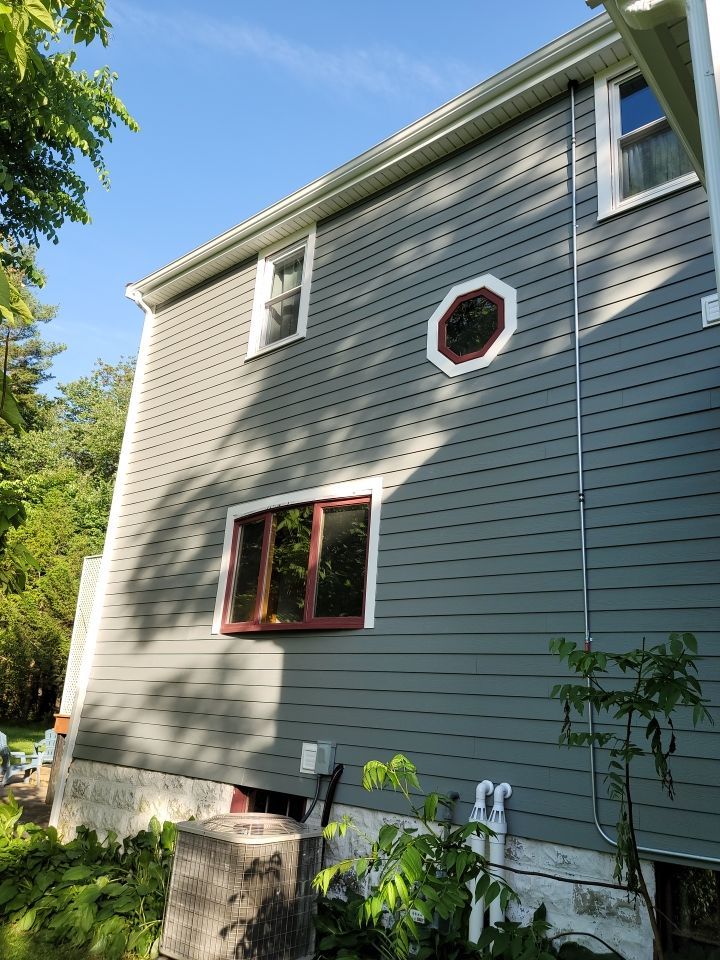 Siding Installation using James Hardie by UBrothers Construction