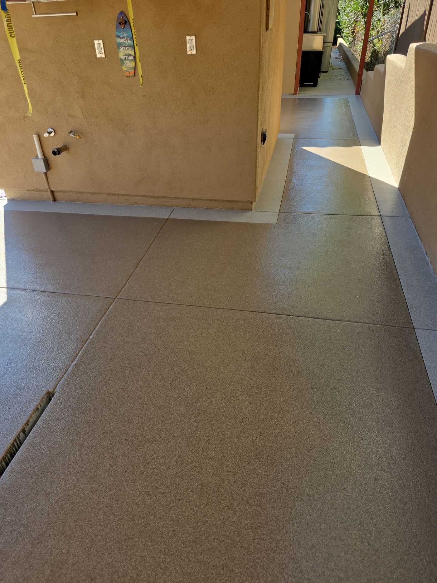 Quartz 2 tone Pool deck by Matt Gifford Painting LLC