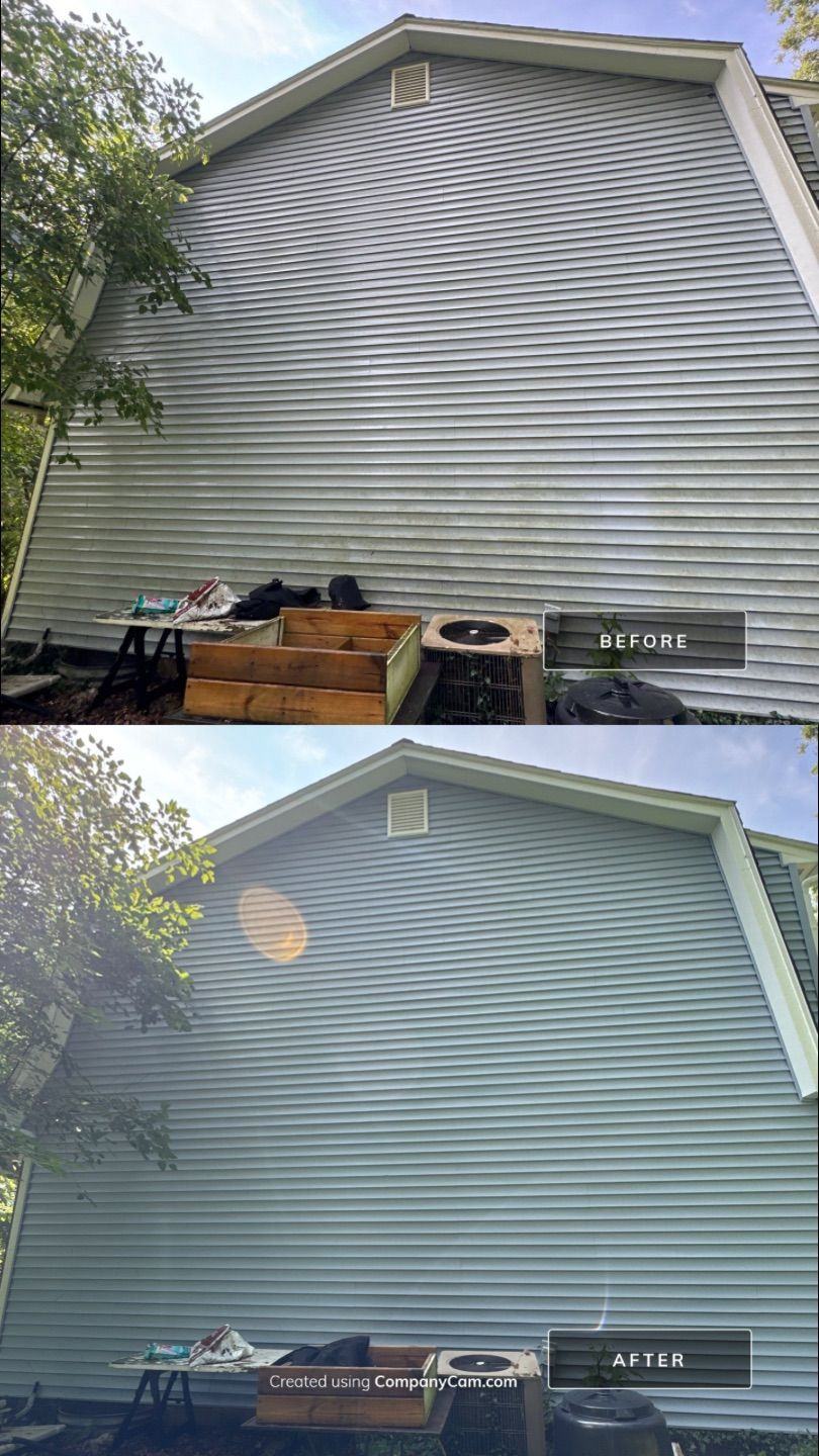 Project in Barrington by Simmons Power & Soft Washing