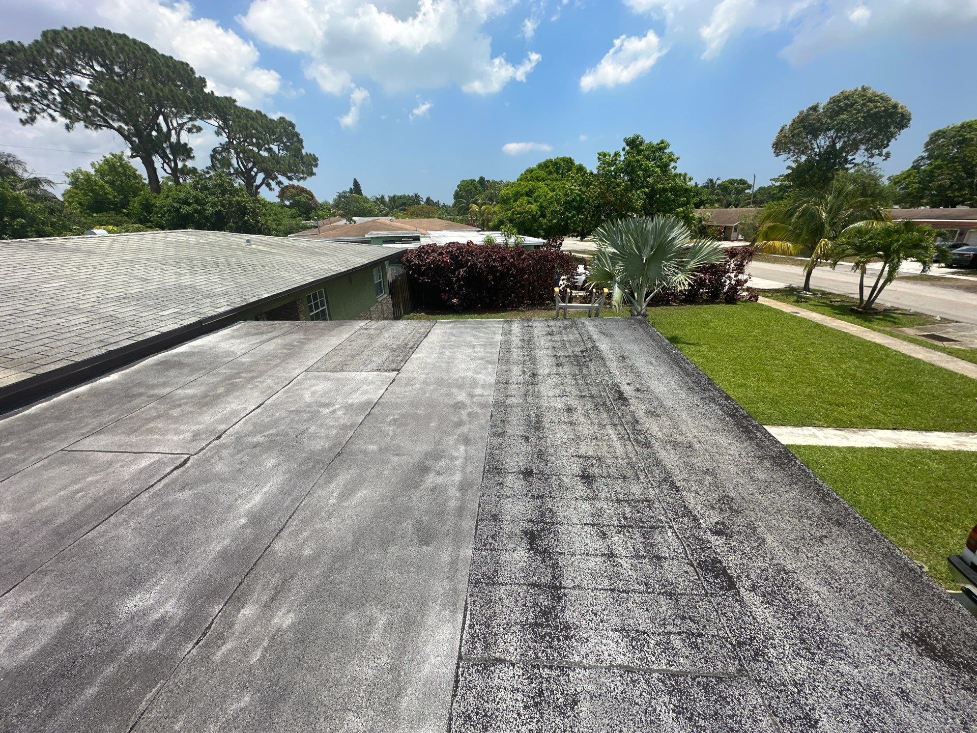 Royal Blue Standing Seam by Reimagine Roofing
