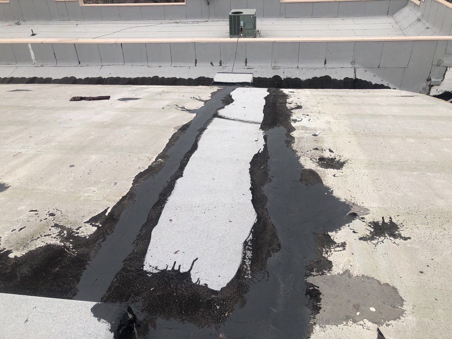 Spray foam and coatings using Conklin Benchmark/PUMA XL coatings and spray foam by Straight Edge Roofing Inc