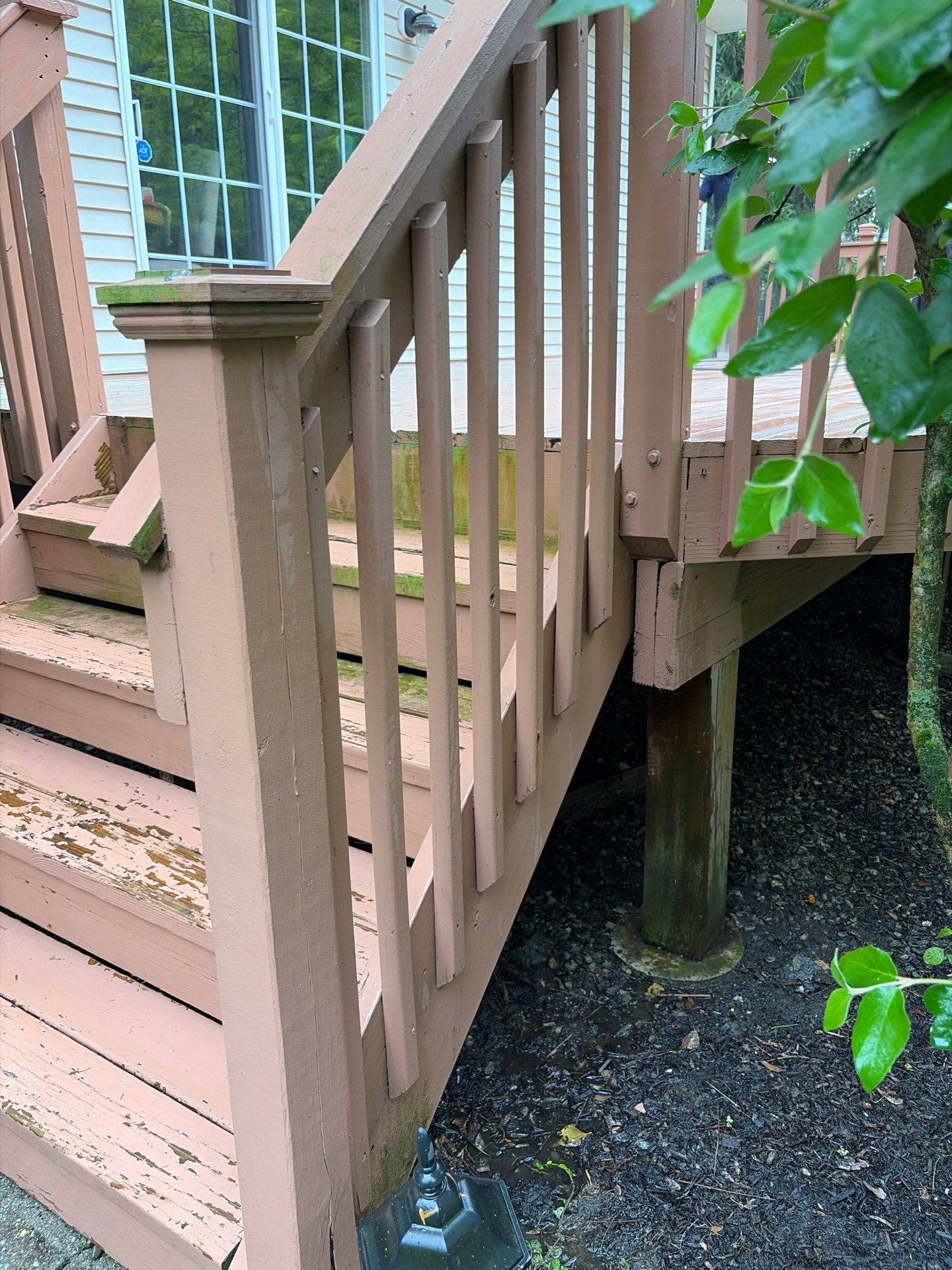 Wooden Deck Restoration in Oakland, New Jersey by Spectrum Painting, LLC