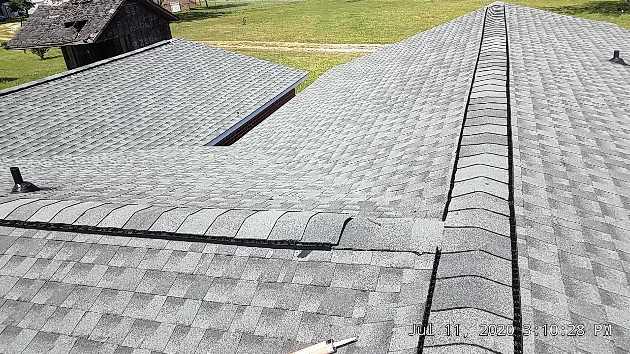 Re-roof by American Roofing NC