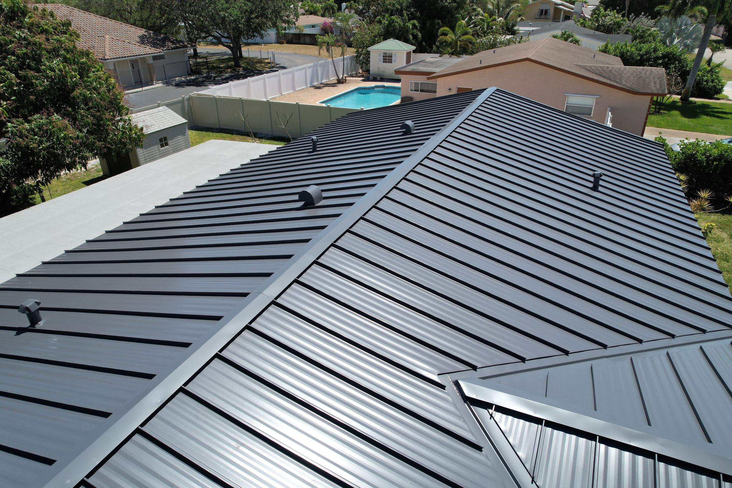 Metal  Roof using Polyglass XFR by Roofing Recovery