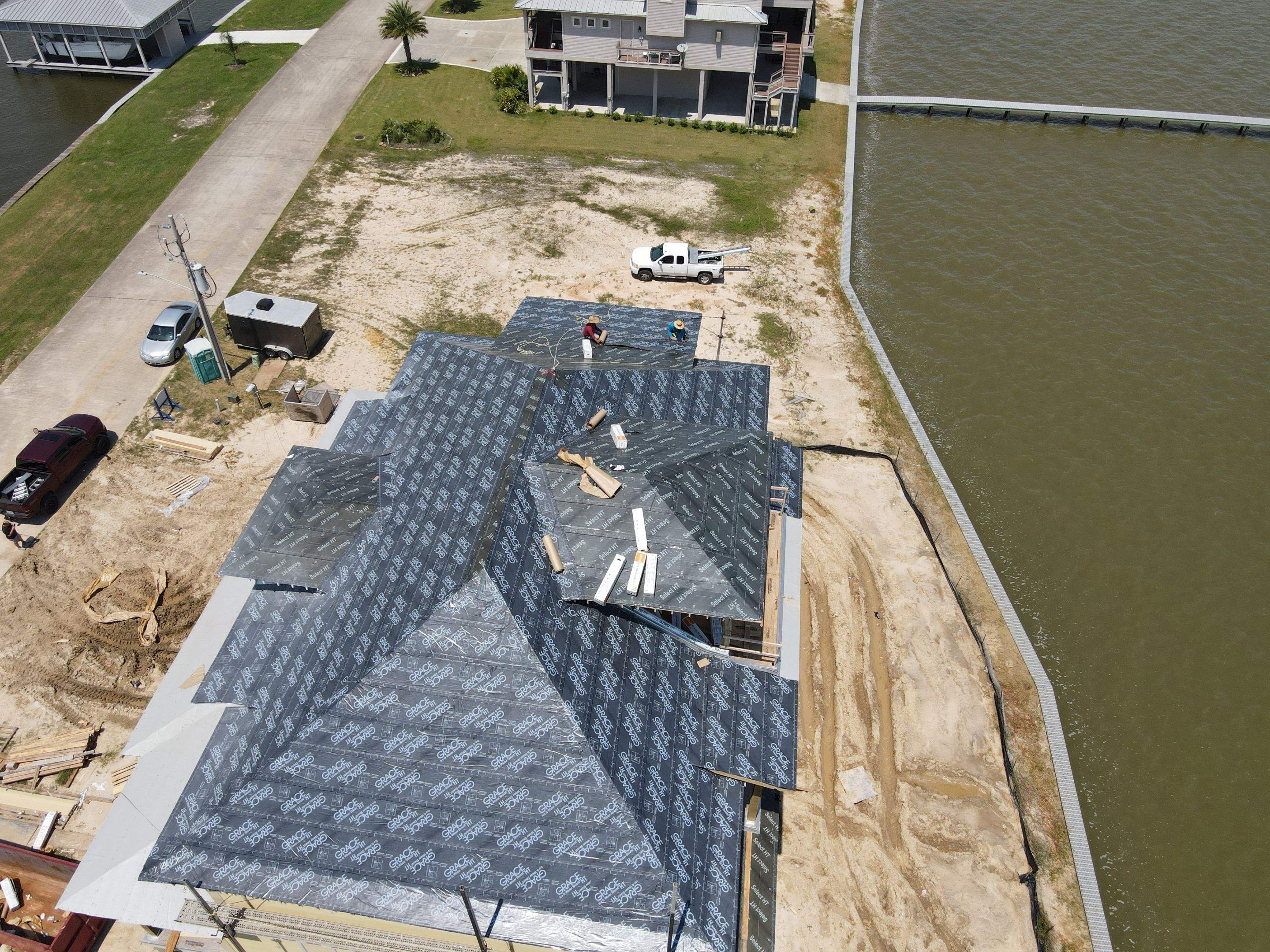 Metal Roof  using McElroy Metals - Ash Gray by Level 7 Companies