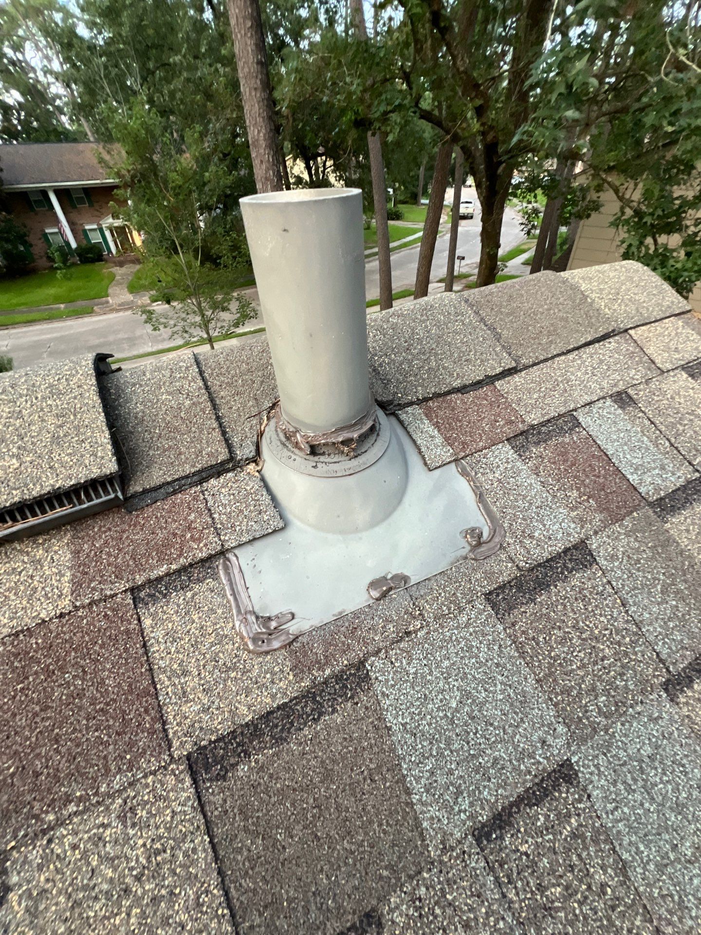 Commercial Roofing Repair using Owen's Corning Duration (Lifetime) Shingles by Roof Repair Company