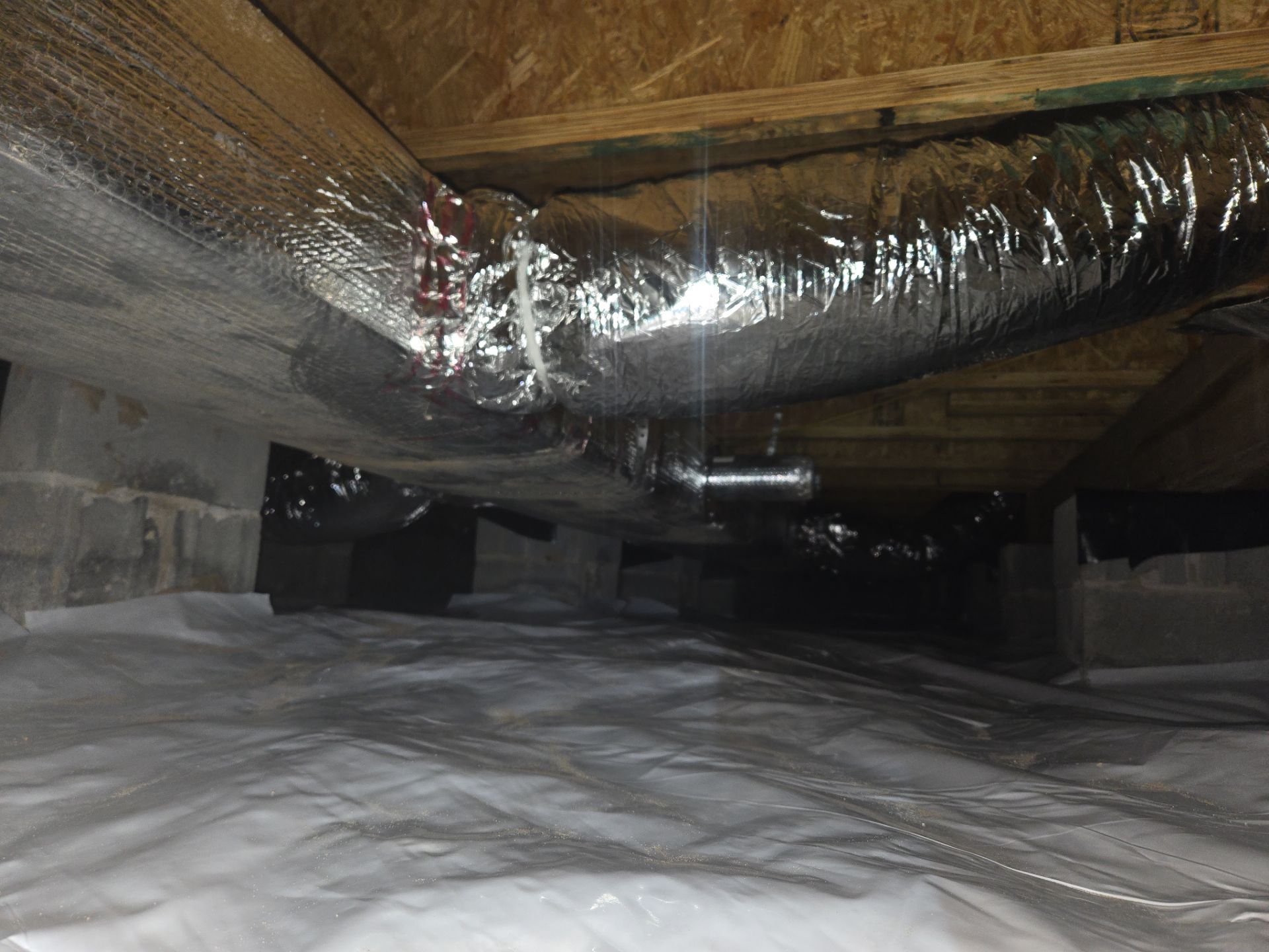 Project in Yorktown by Patriot Crawl Space Repairs