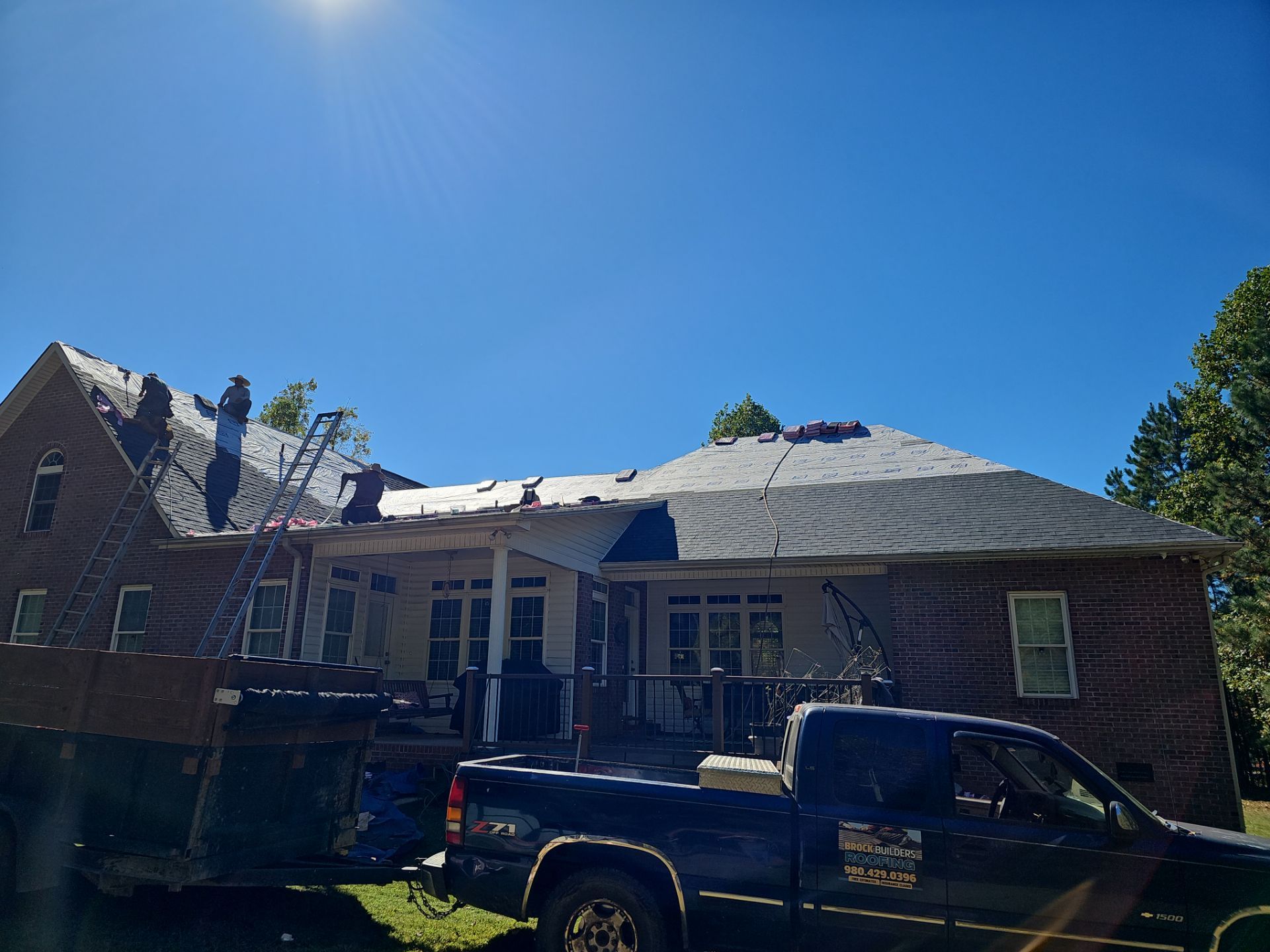 Leon Roof Replacement  by BROCK BUILDERS 