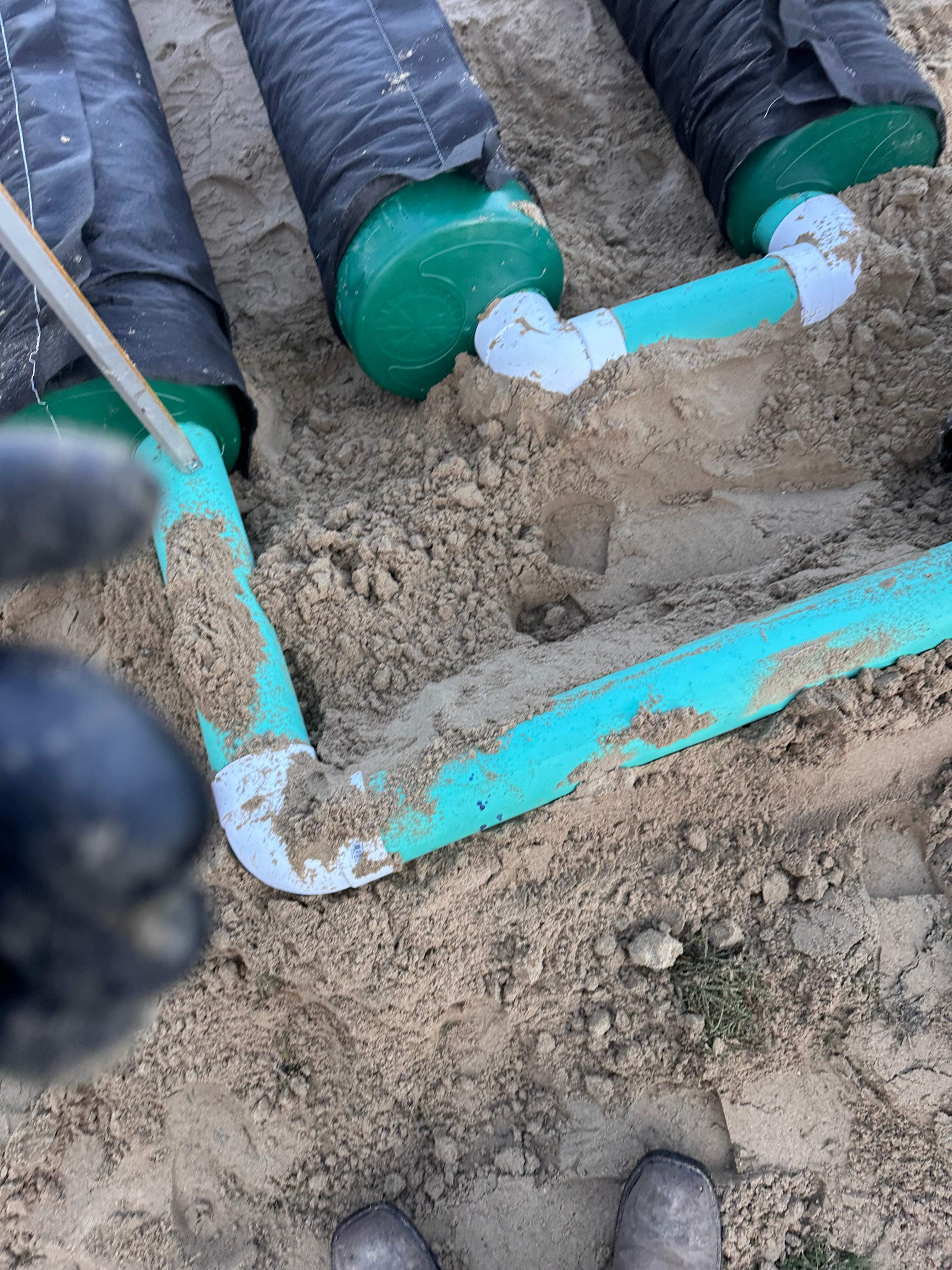 IM 1060 Plastic Septic Tank Replacement & AES Mound System by Allied Water Services