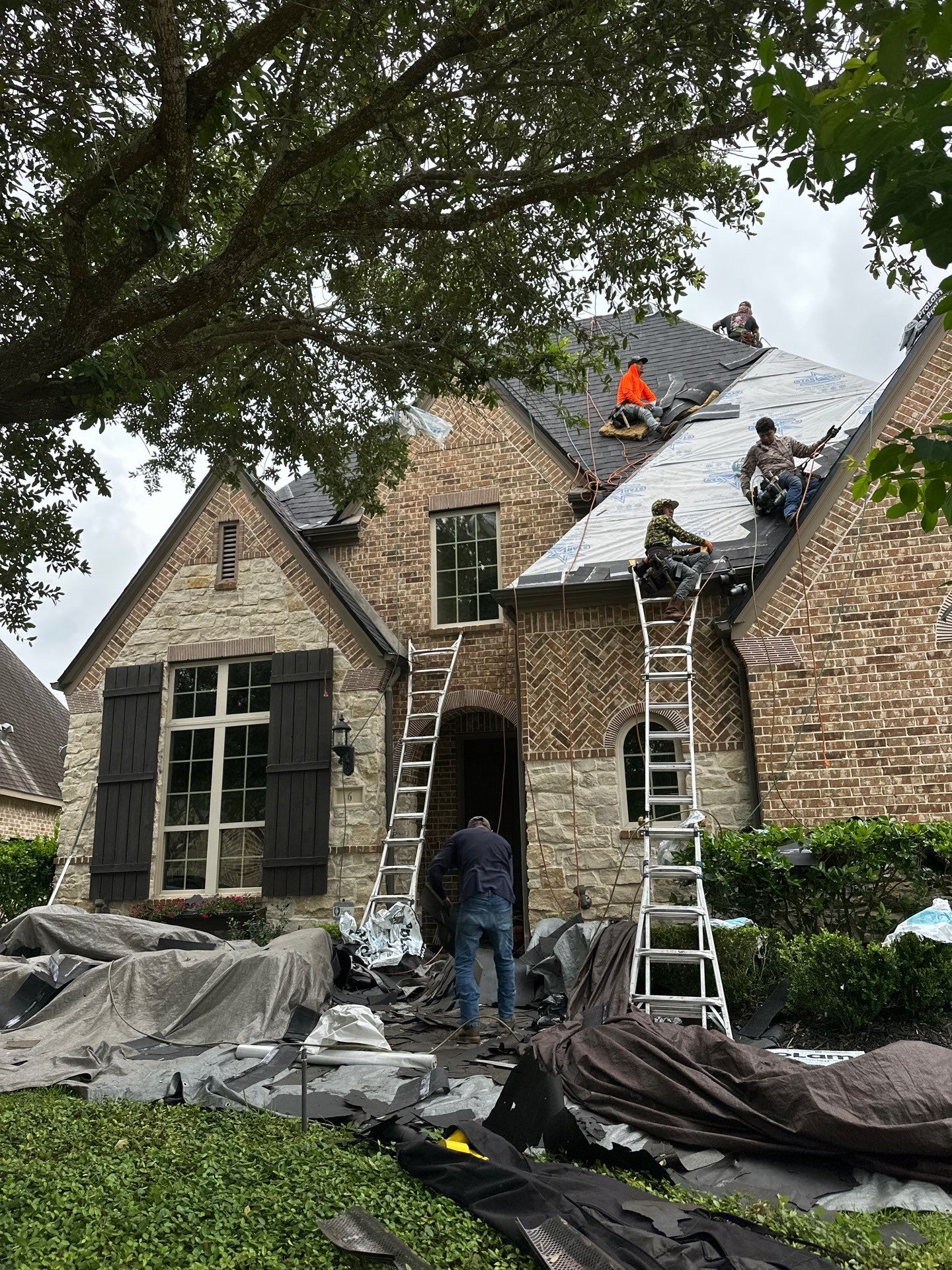 Project in Spring by Motion Roofing