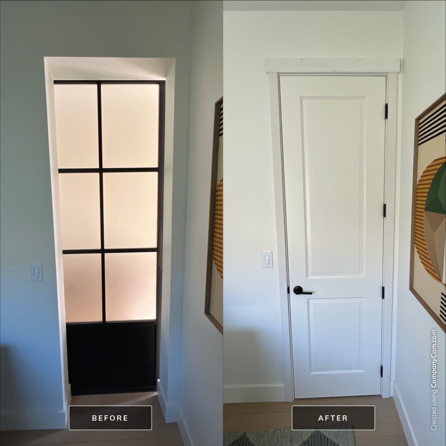 Custom Tru Stile interior by HomeStory Doors