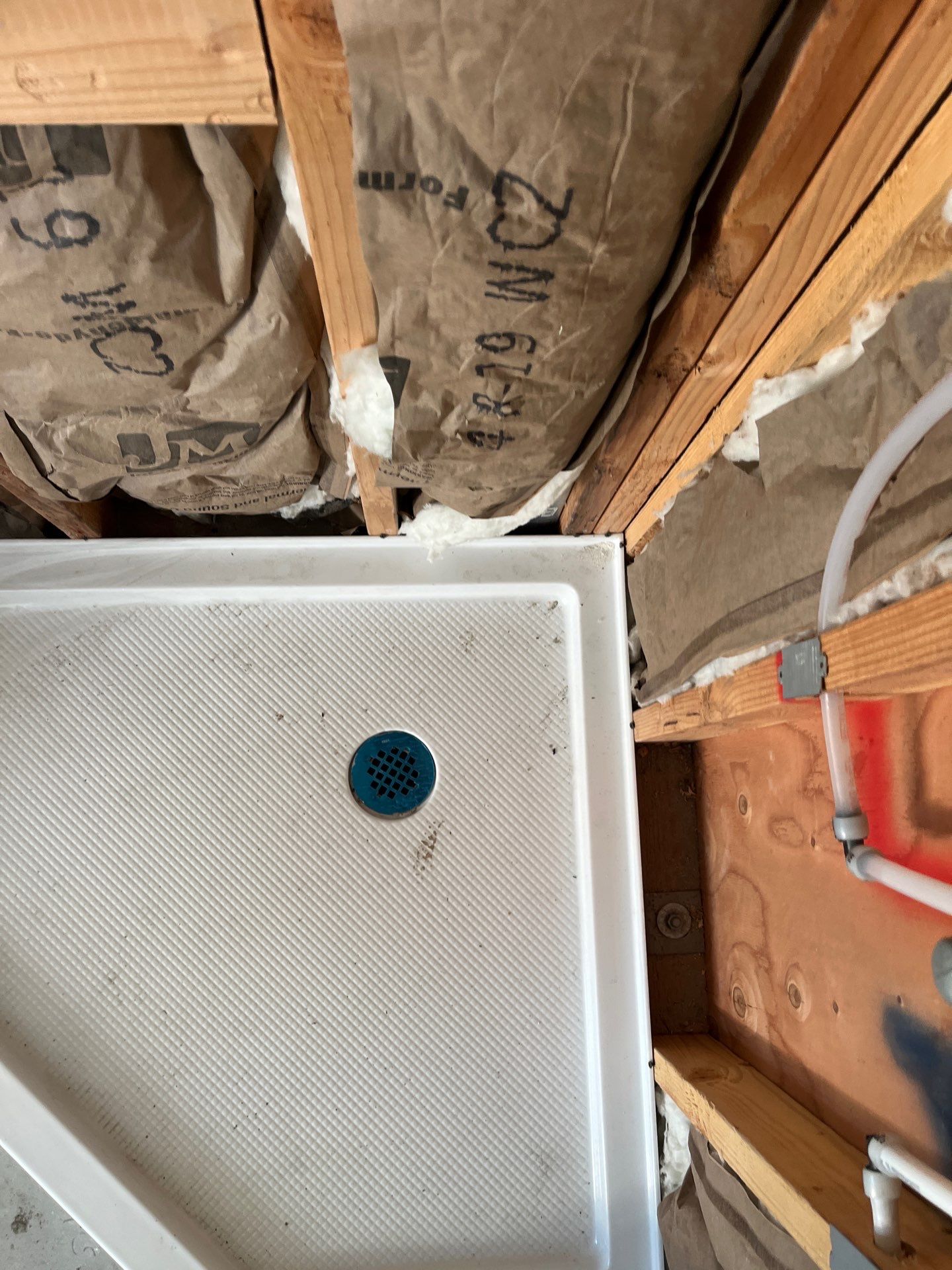Installing Shower and New Piping by Us Plumbing 
