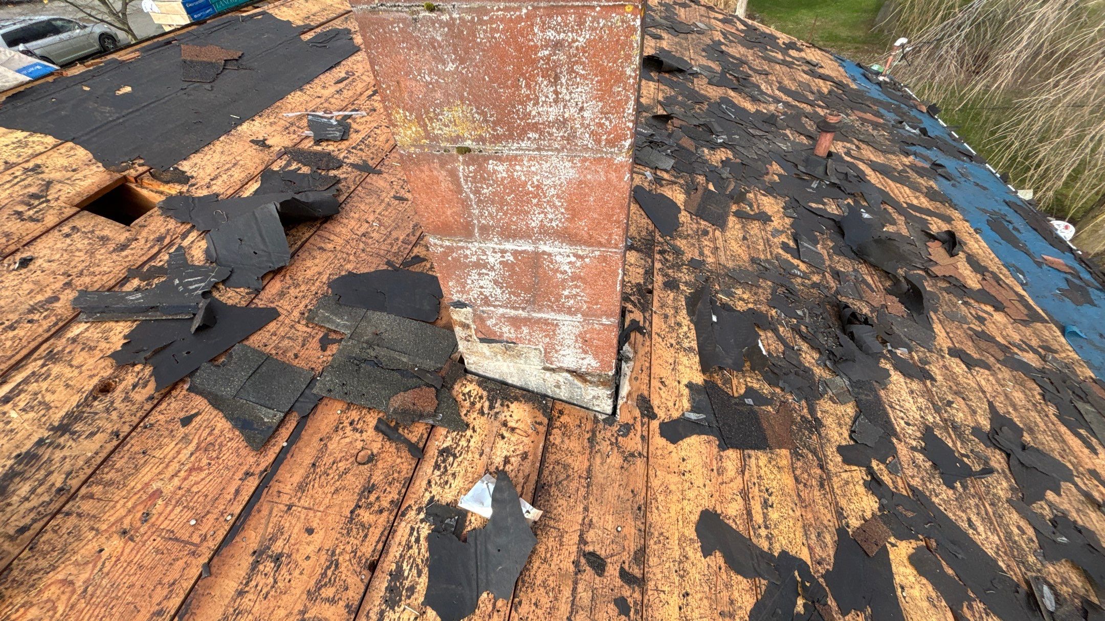 Roof Replacement using CertainTeed Landmark Pewter by 180 Contractors