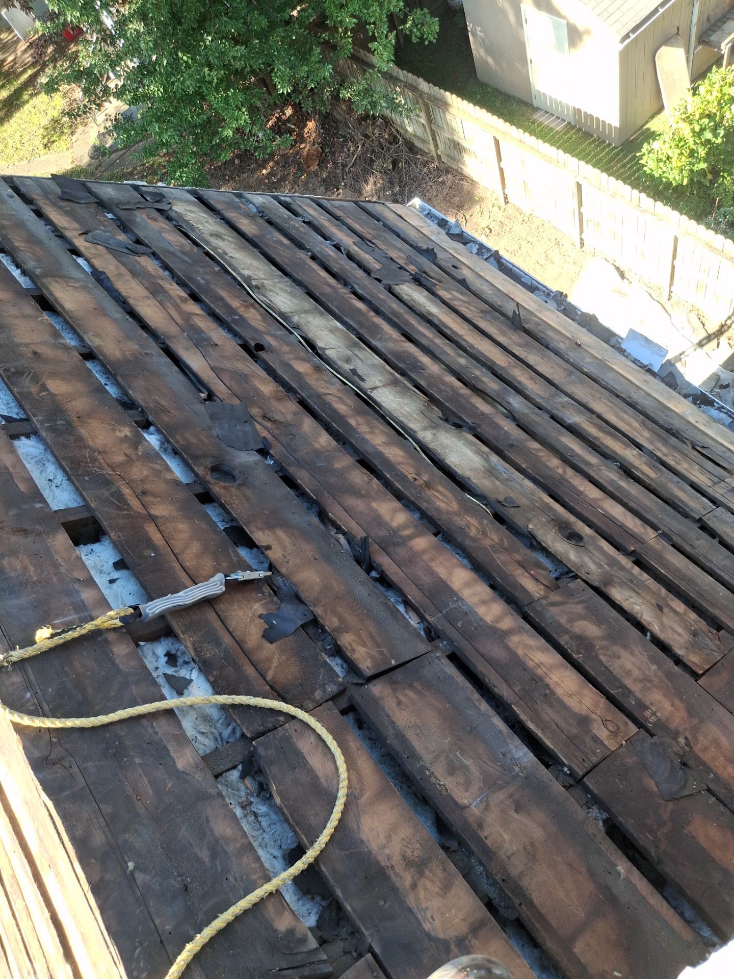 Residential Roofing Installation using GAF Timberline HDZ Oyster Grey by Rainstoppers Roofing