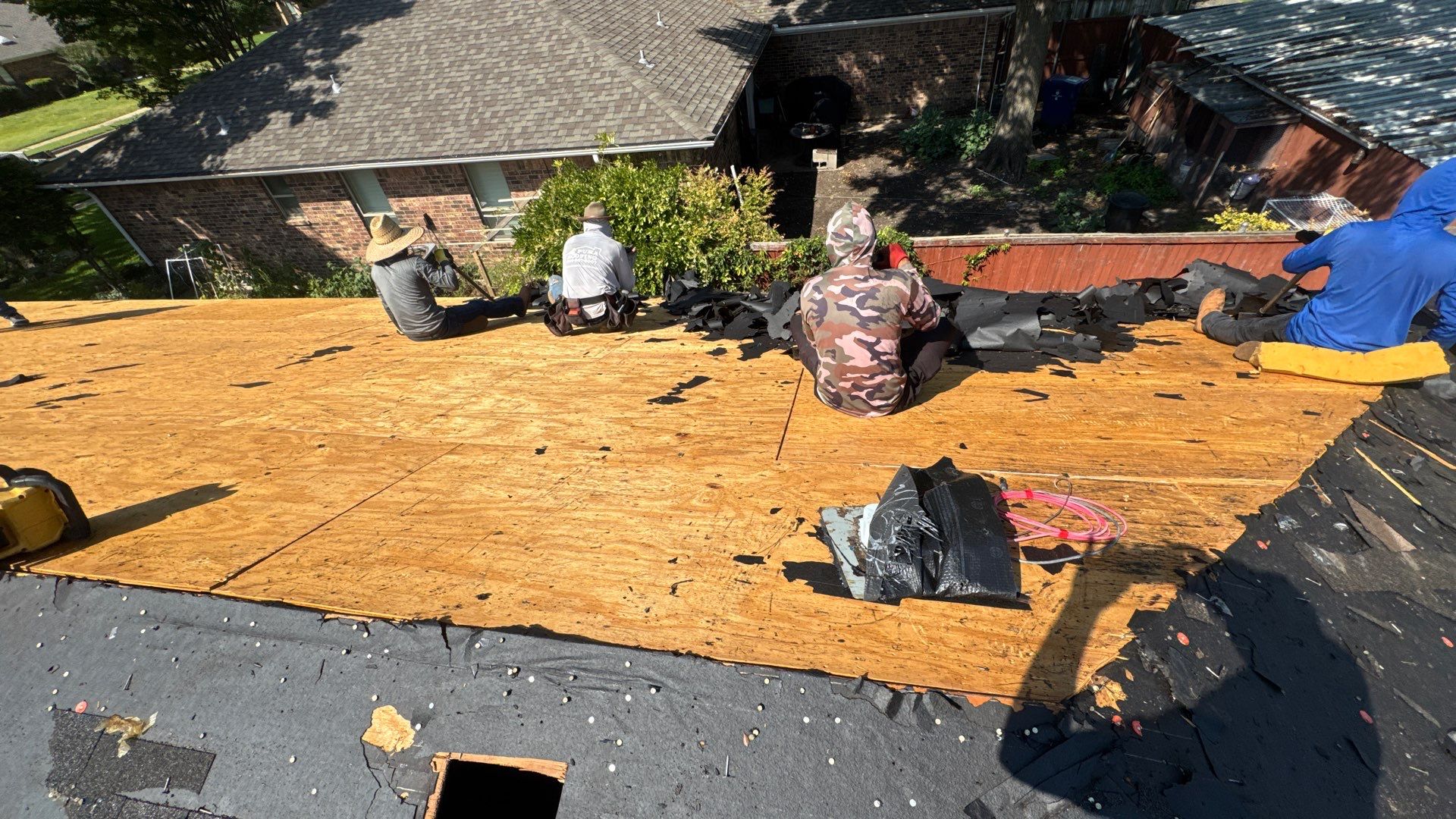 Project in Garland by Rhino Roofing and General Contracting, LLC