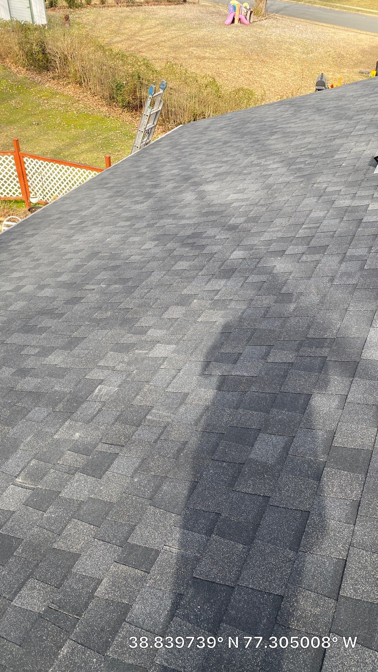 Fairfax: CertainTeed Landmark Pro Designer Shingles in Max Def Charcoal Black by RM Banning, Inc.