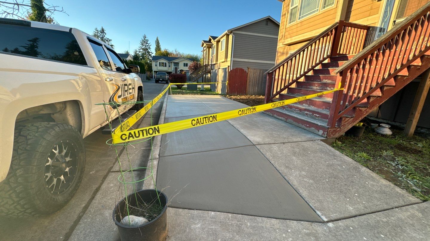 Kin | Driveway Repair, Concrete Project  by Jireh Asphalt & Concrete Inc 