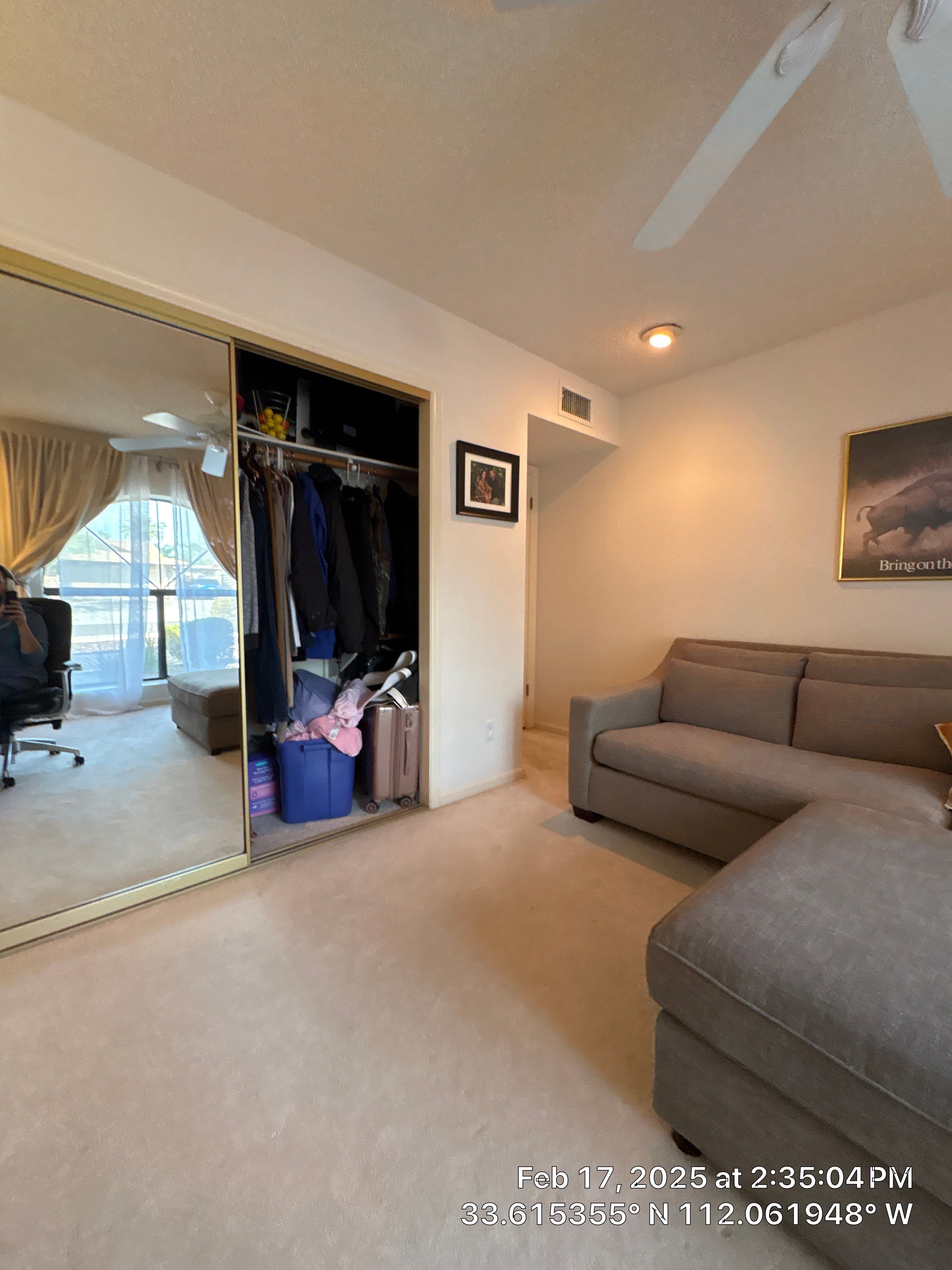 Bedroom Remodel using Metal by CompanyCam Sales Demo