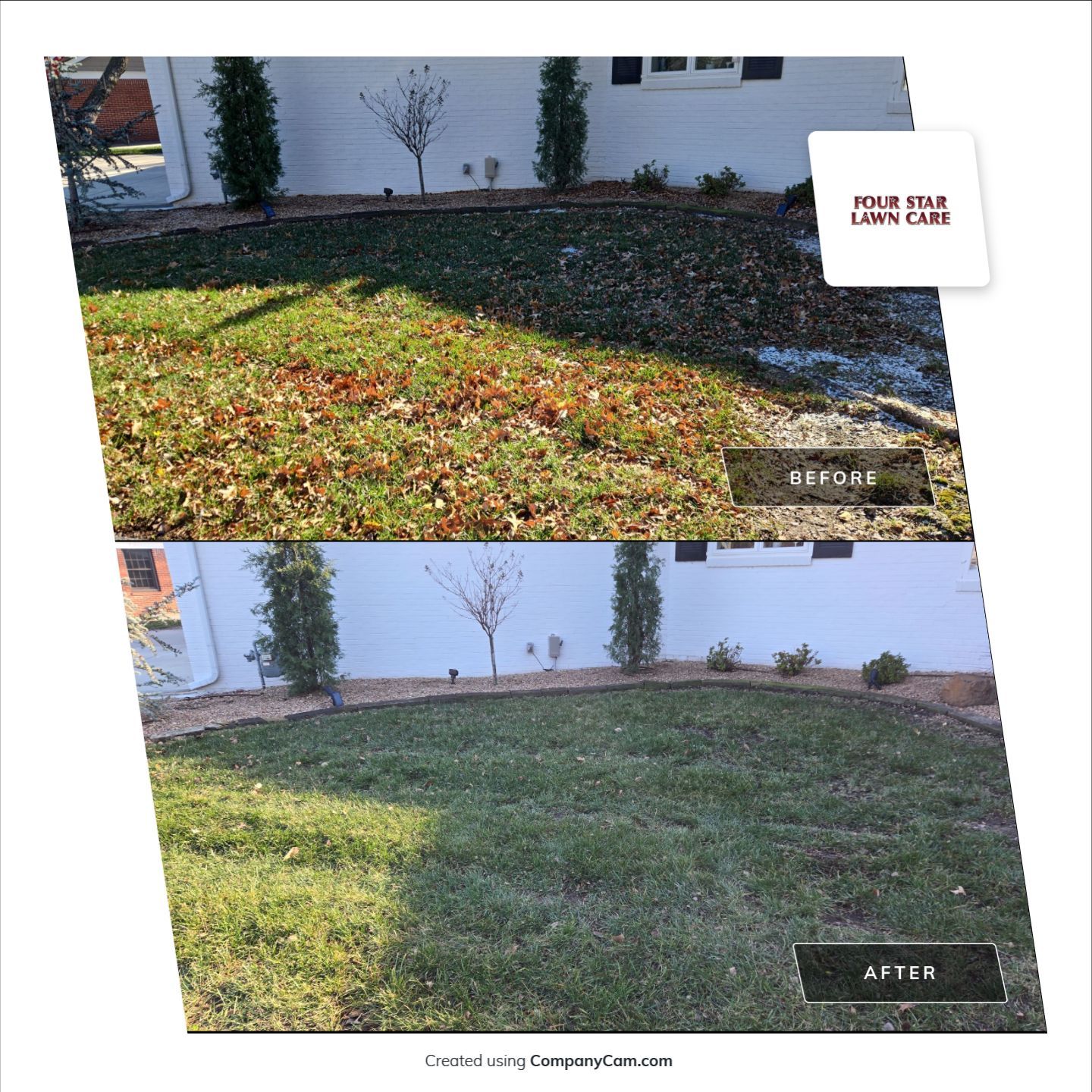 Project in Eastborough by Four Star Lawn Care