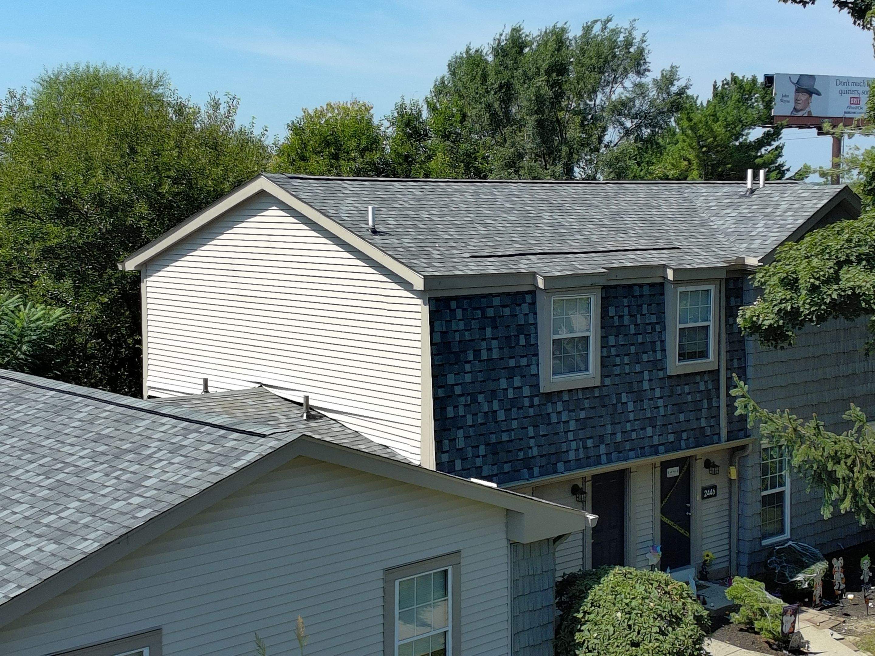 Multi-Unit Residential Roof Replacement and Exterior Upgrades in Dayton by Level Up Roofing and Restoration Services LLC