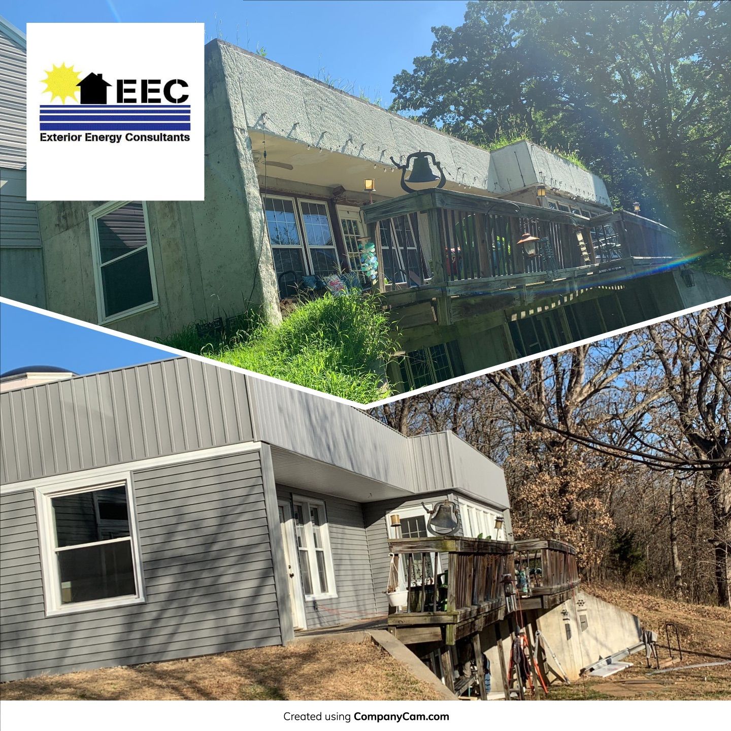 Contemporary house Siding Installation using Mastic Premium Vinyl siding  by EEC  Windows, Siding & Roofing 