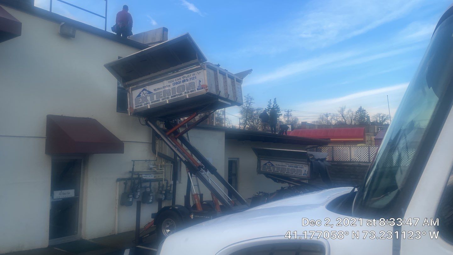 Commercial Roofing Installation using EPDM  by A Plus Exterior