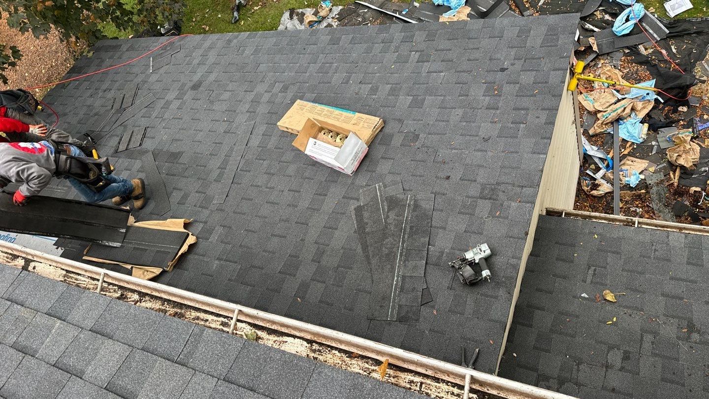Roof Replacement using CertainTeed Landmark Pro by 180 Contractors