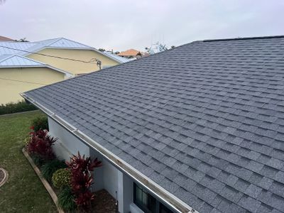 Residential Roofing Installation using Pinnacle Pristine Shingle in Pewter Gray