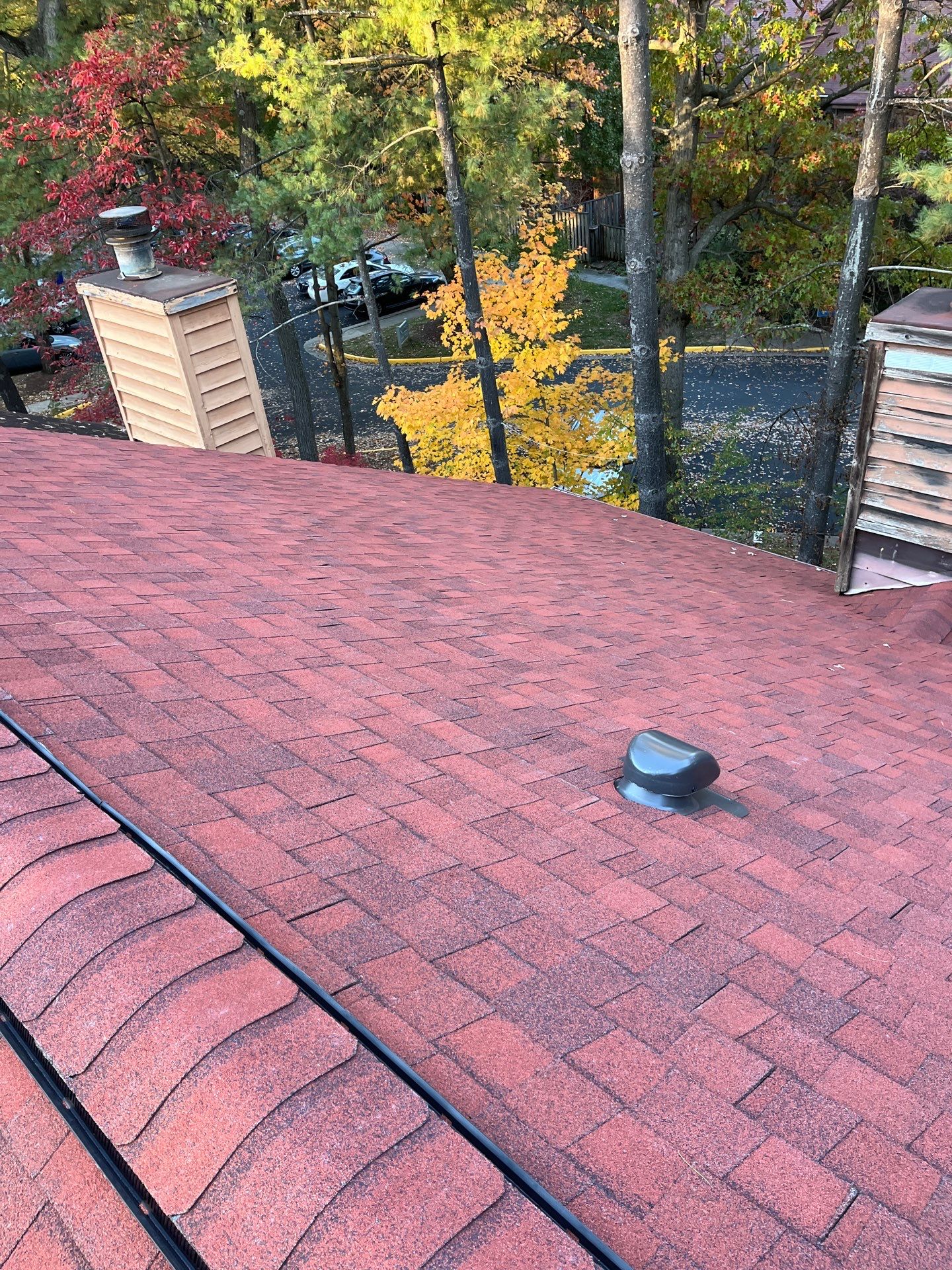Reston: Residential Roof Replacement with CertainTeed Landmark Pro Designer Shingles in Max Def Red Oak by RM Banning, Inc.
