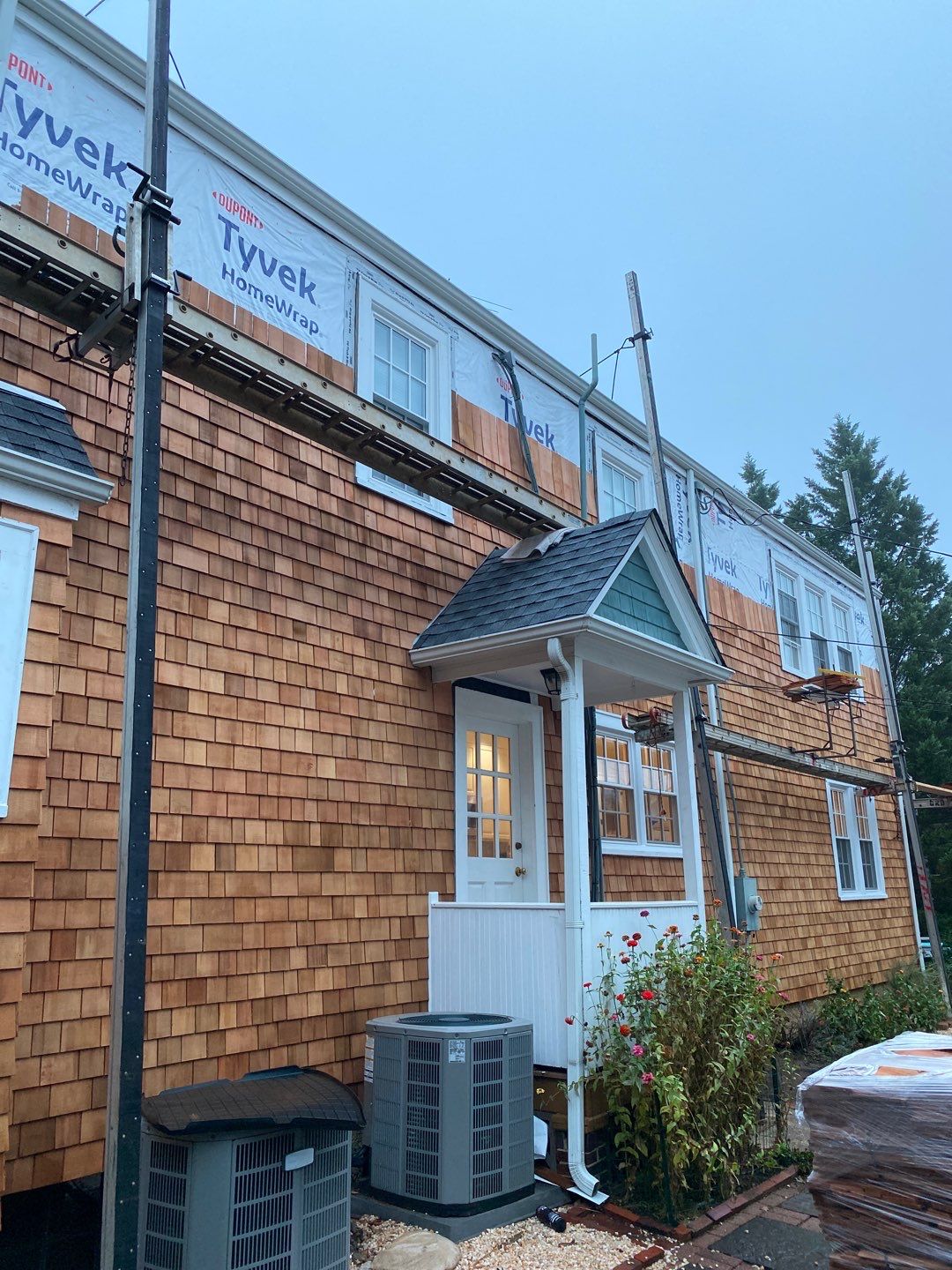 Siding Installation using Western Red Cedar #1 Perfection G&R CCA - Shingles & Shakes by RM Banning, Inc.