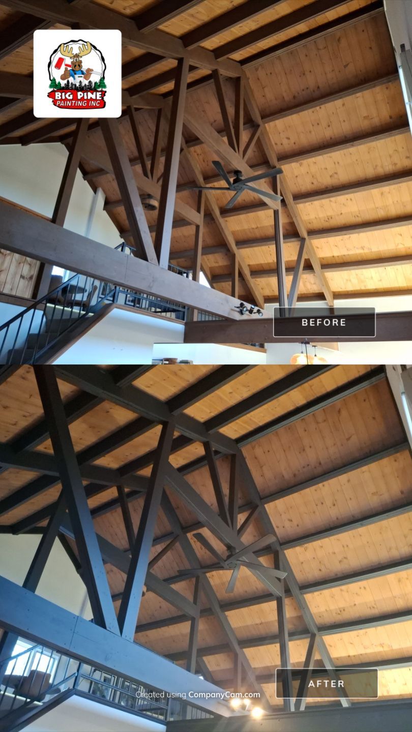 Beam Repaint by Big Pine Panting Inc