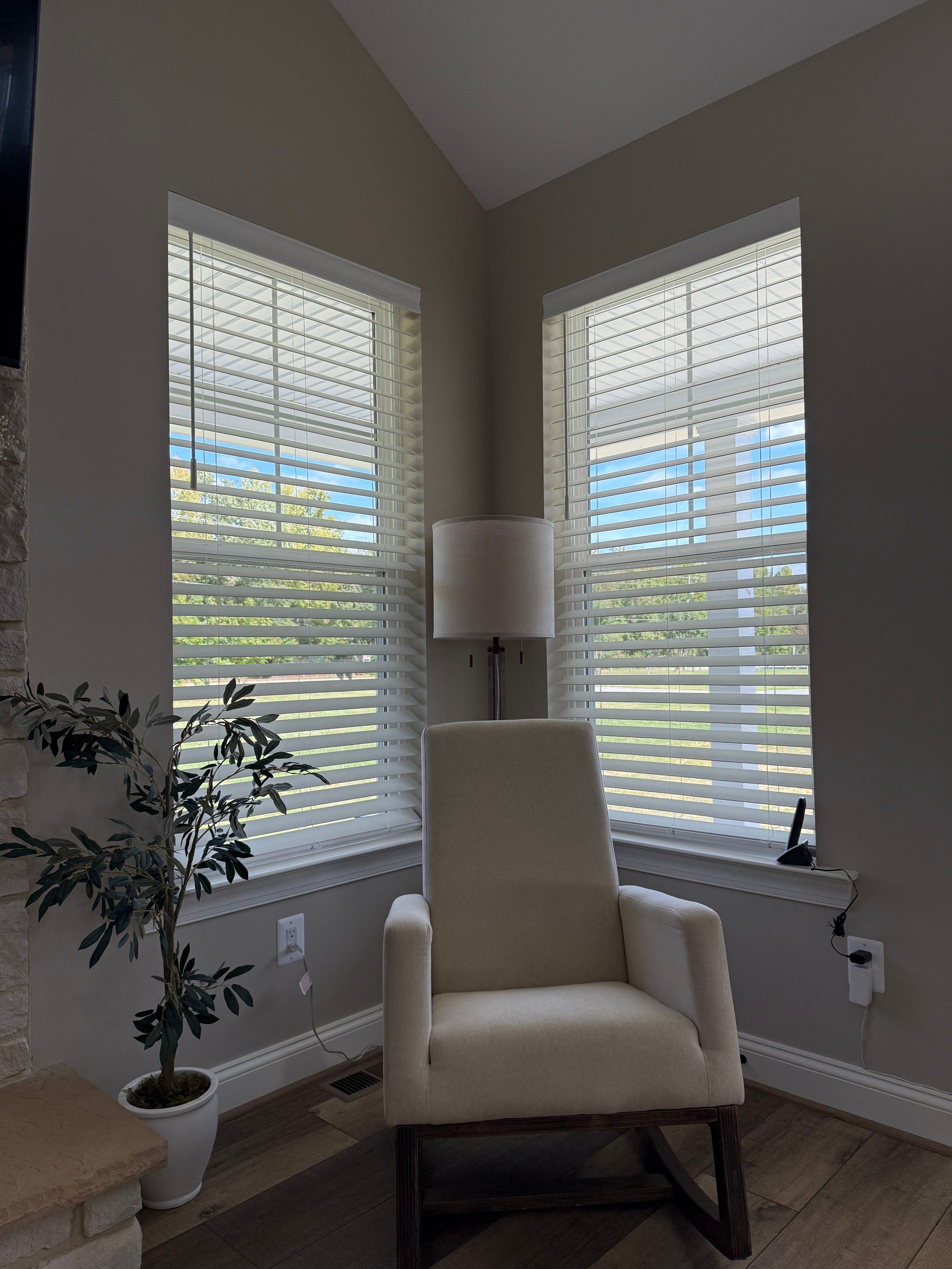 Project in Pomfret by Southern Maryland Custom Blinds
