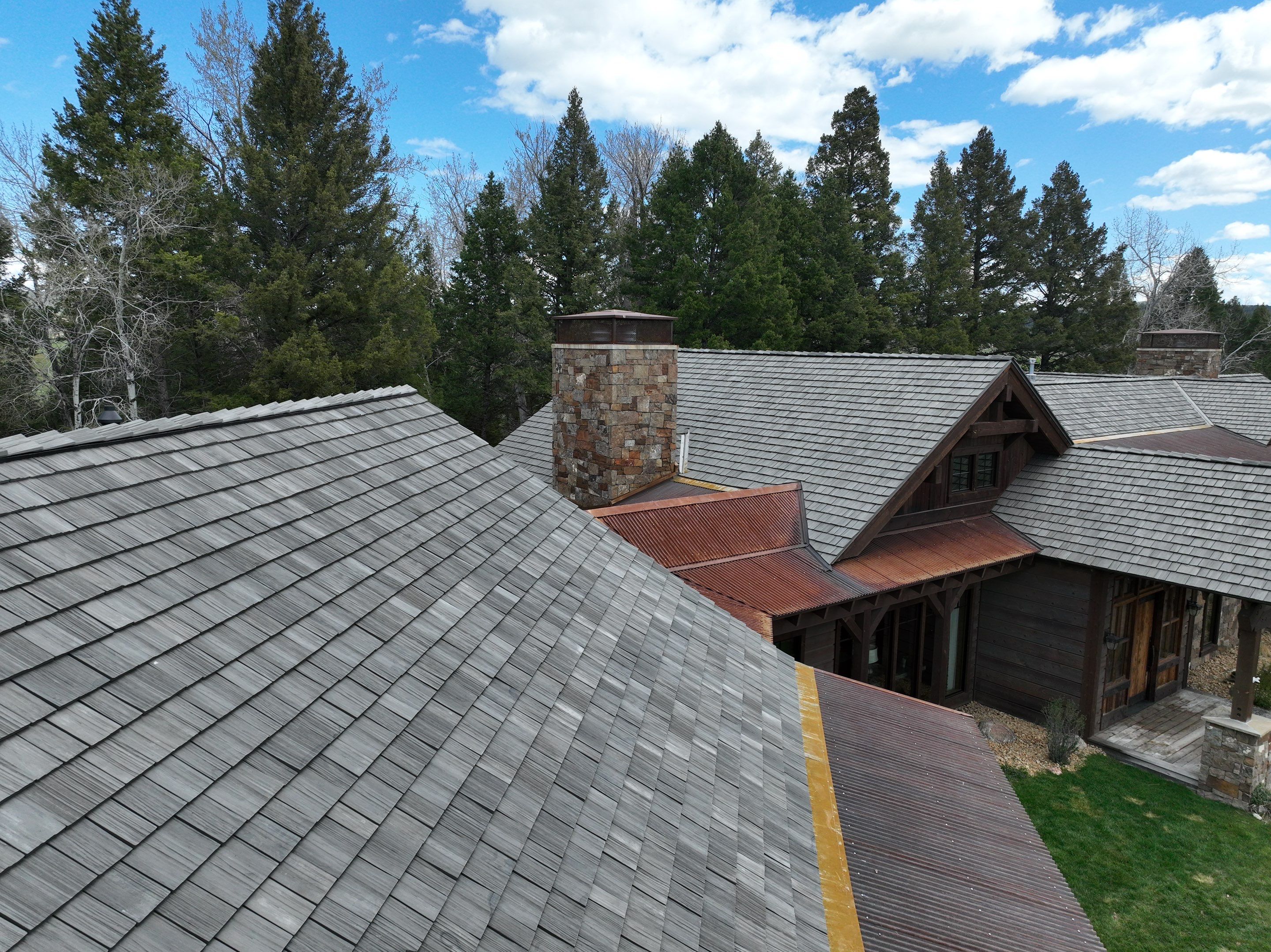 Brava Shake - Lake Forest Install  by Montana Roofing Solutions