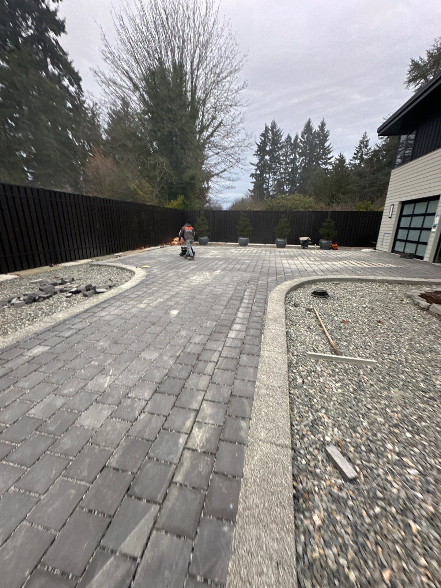 Permeable Pavers Driveway by Jireh Asphalt & Concrete Inc 