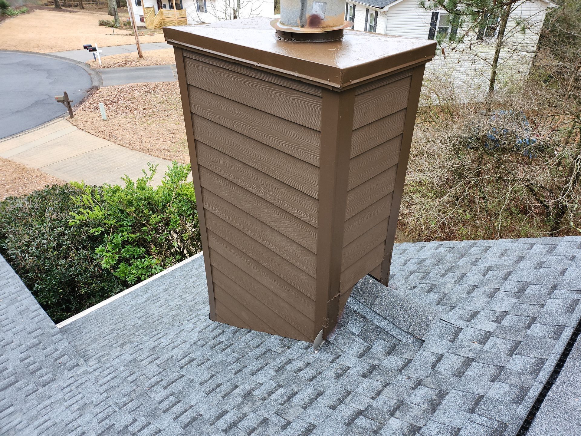 Chimney Repair and Cricket Installation by Georgia Roof Advisors