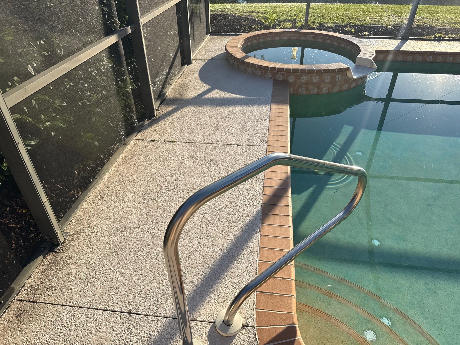 Driveway, Pool Deck & Lanai Cleaning – Heritage Harbour Golf Club, Bradenton, FL by Sunshine AquaWash
