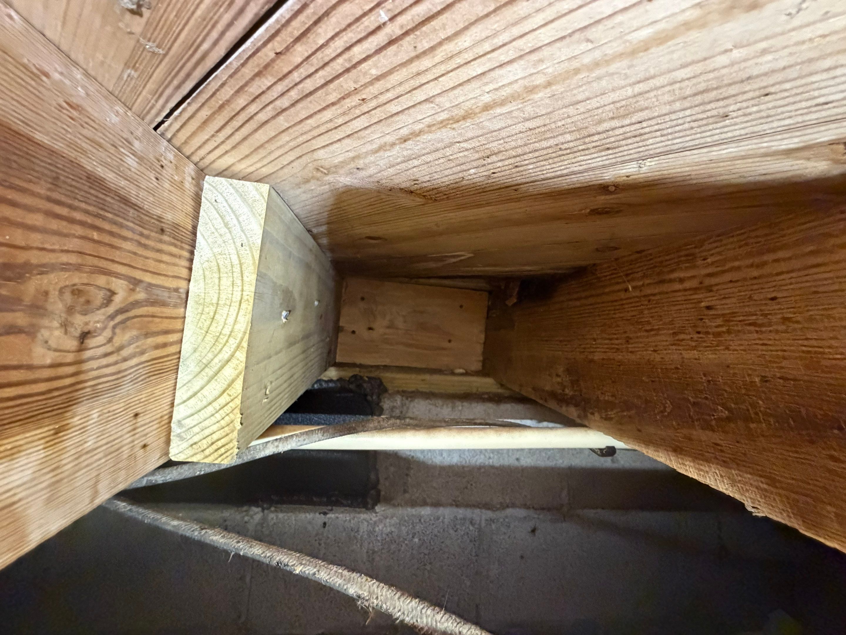 Project in Norfolk by Patriot Crawl Space Repairs