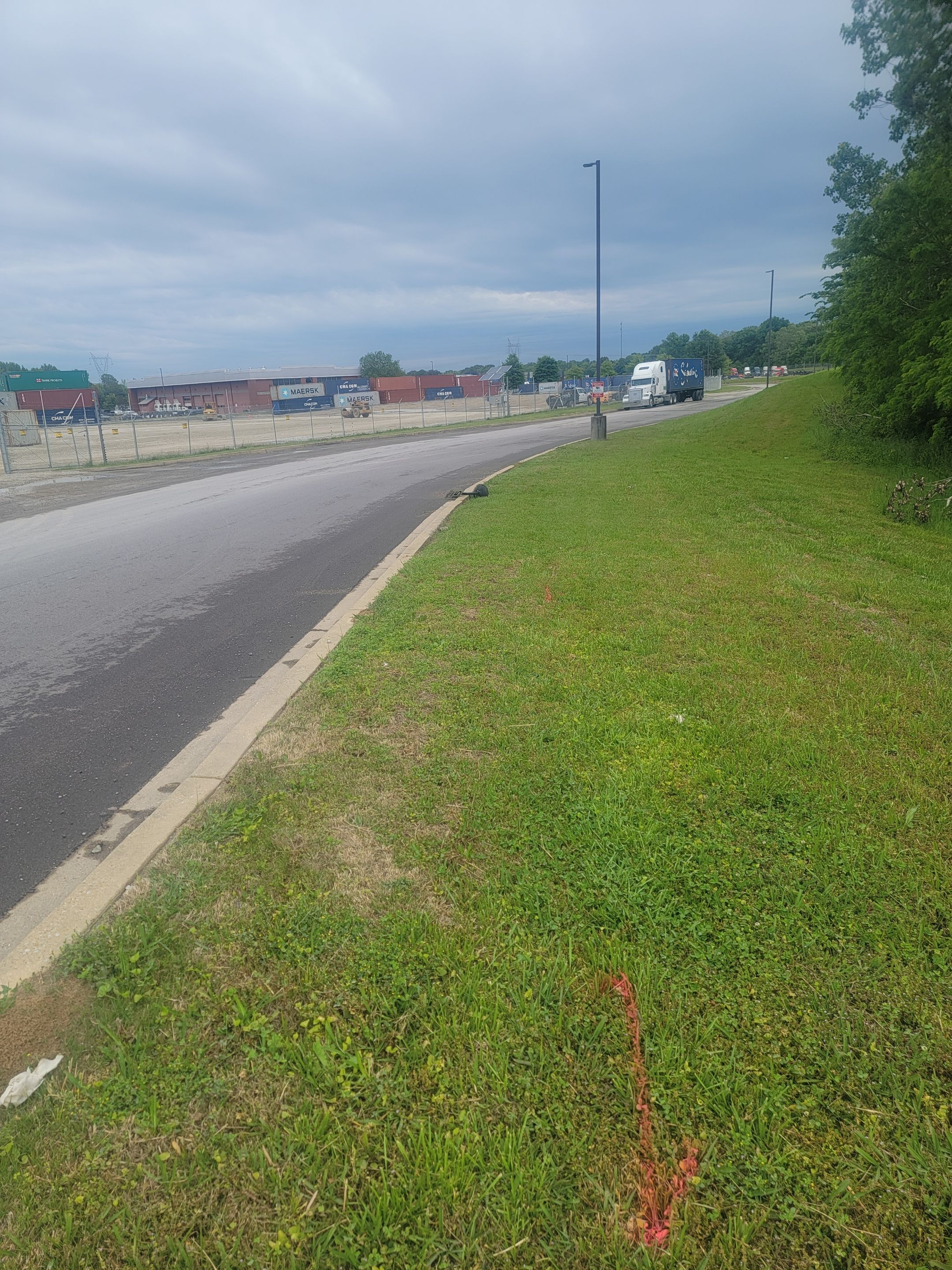 Locating voids and areas of concern for parking lot repairs by Alsip Locating Service, LLC
