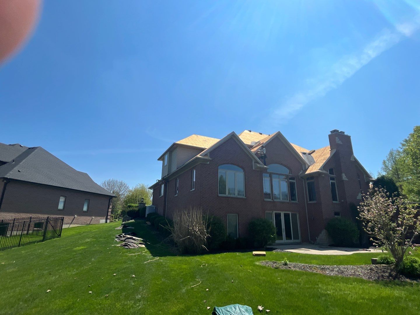 Residential Roofing Installation using GAF Timberline HDZ Weathered Wood by Nitro Roofing and Construction