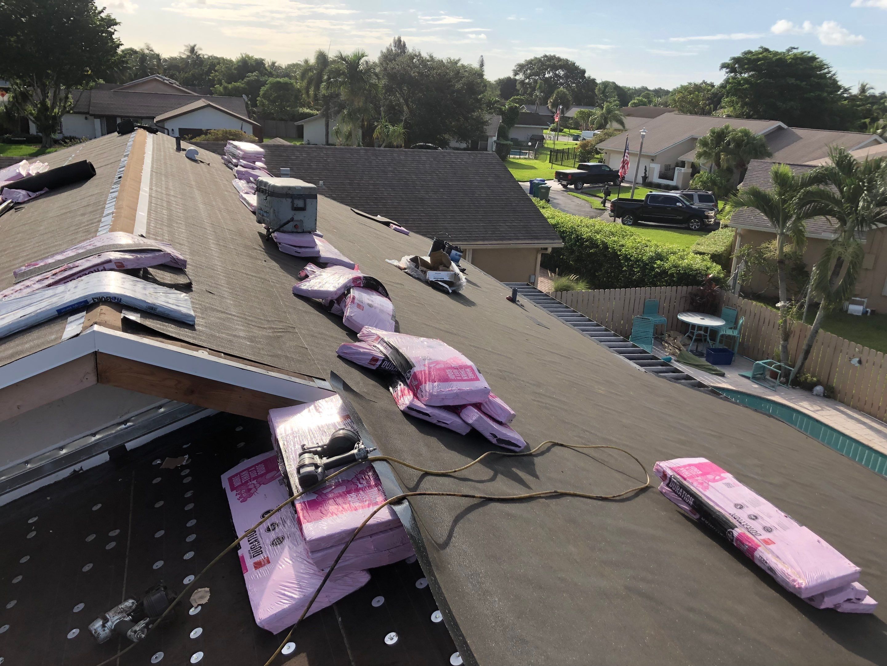 Residential Roofing Installation using Owens Corning Duration Shingle by First Due Roofing