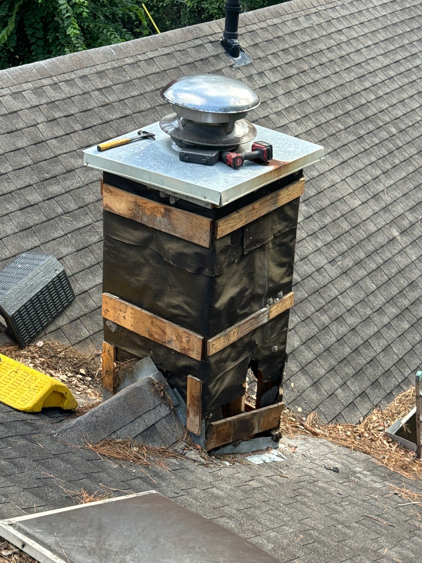 Chimney Repair by Associates Roofing Unlimited