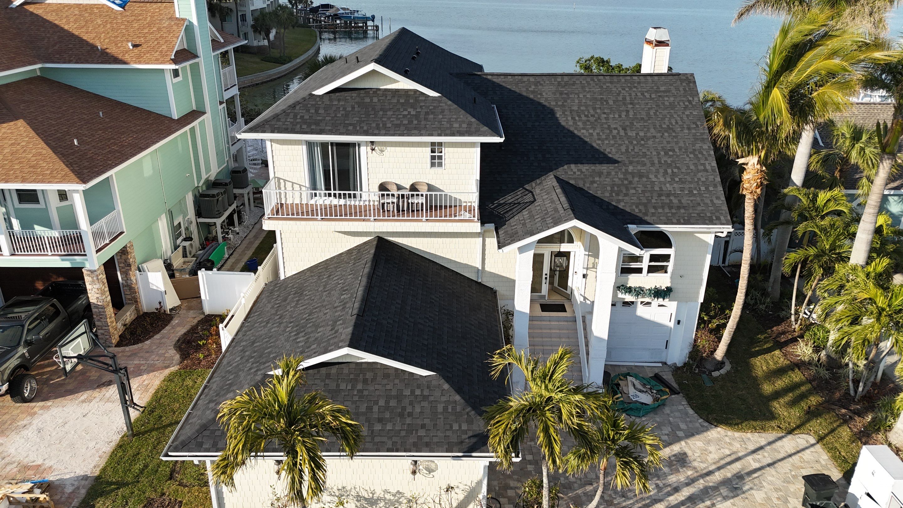 Roof Replacement in St. Pete Beach FL. by Steadfast Roofing 