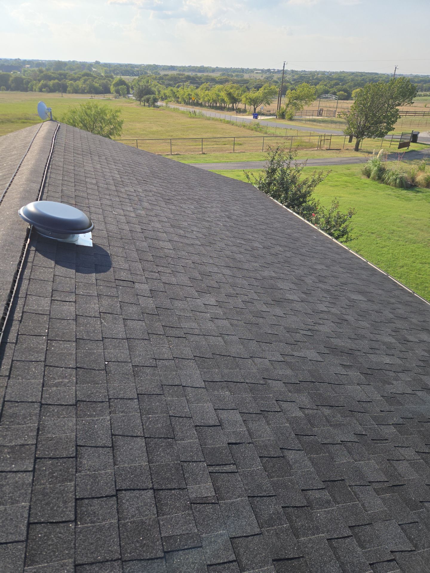 Project in Justin by Lonestar Roofing and Restoration LLC.