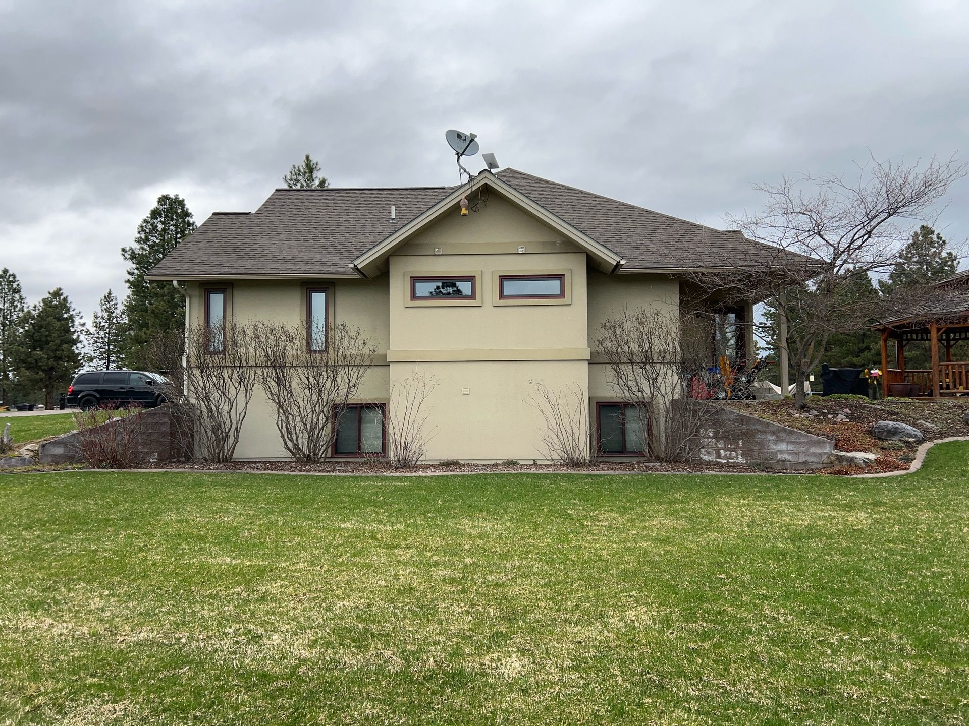 Roof Replacement using GAF Timberline HDZ - Midnight Mesa  by Montana Roofing Solutions