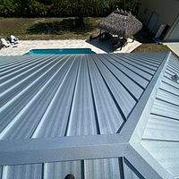 24ga 1.5" Mechanical Seam Mill Finish by Total Roofing System The Metal Roof Experts