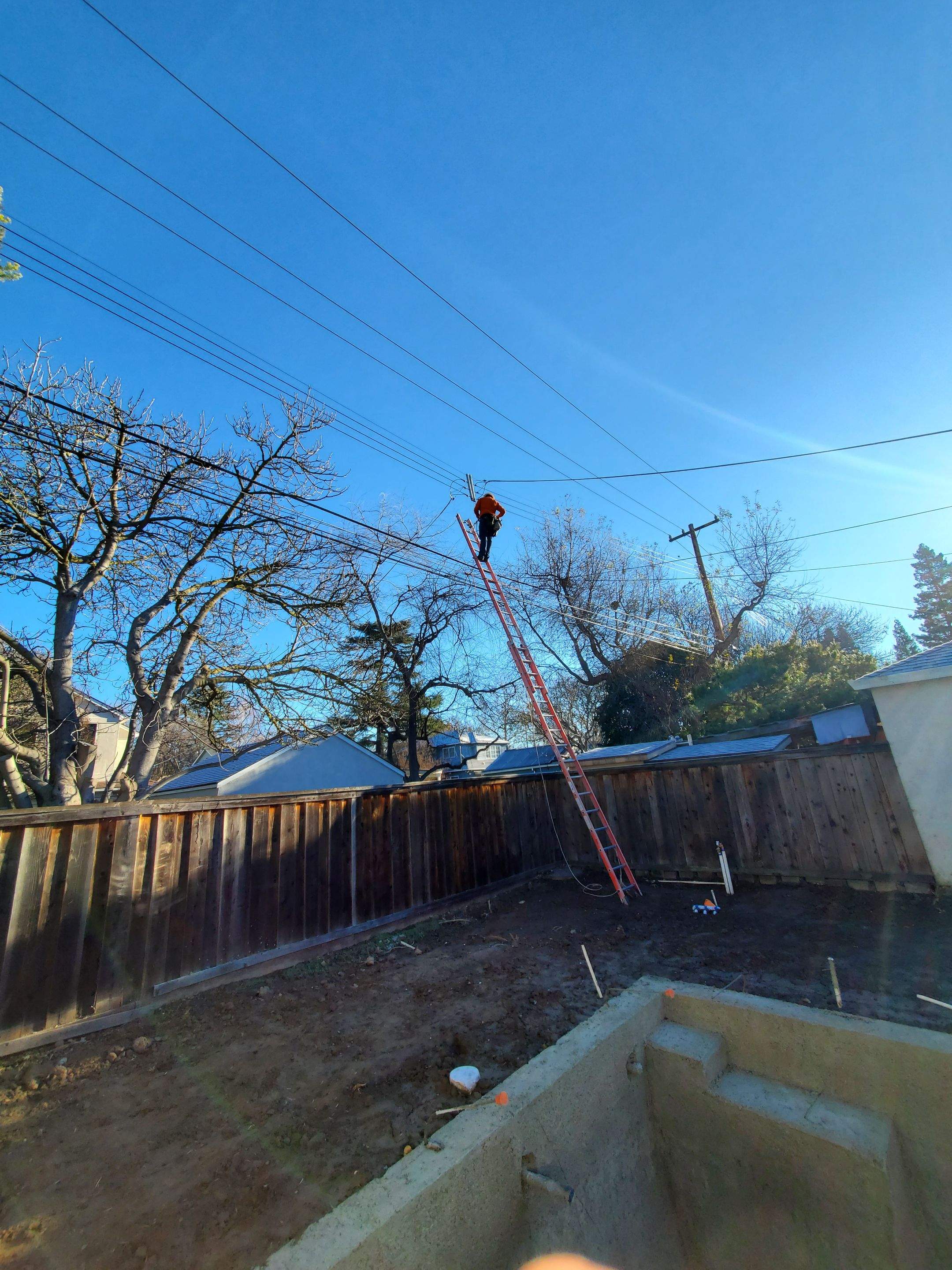 Pool Clearance issue by Peach Electric Inc